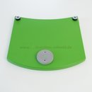 Gleitbrett für Thermomix TM31 grün lackiert